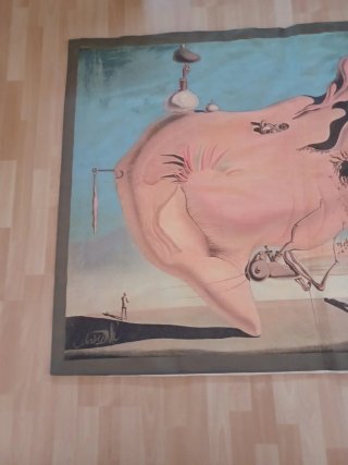 Tapiz Salvador Dalí El gran masturbador