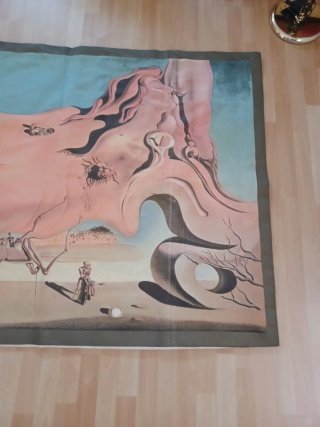 Tapiz Salvador Dalí El gran masturbador