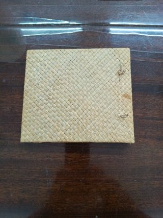 Cuaderno artesanal fibra vegetal