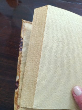 Cuaderno artesanal fibra vegetal