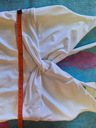 Costume intero bianco taglia S