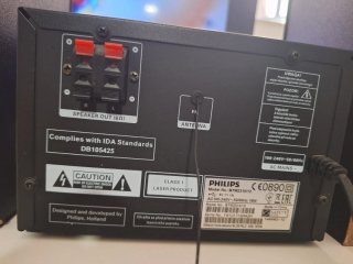 Minicadena Philips BTM2310 Negra/ cd,usb,mp3,Bluet