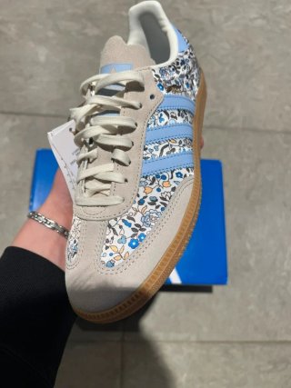 Adidas Samba OG Beige/Azul Talla 38