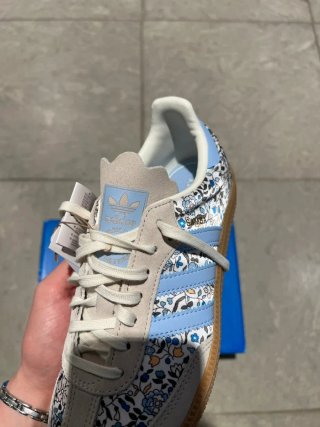 Adidas Samba OG Beige/Azul Talla 38