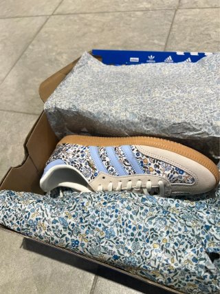 Adidas Samba OG Beige/Azul Talla 38