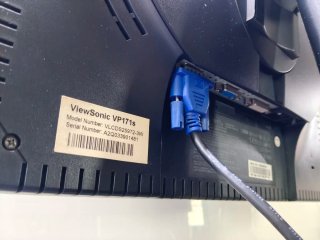 Monitor ViewSonic VP171s LCD 17 Regulable