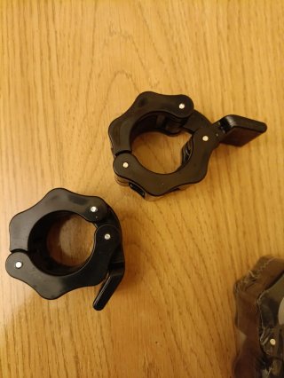 Cierres para barra de pesas de 30 mm.