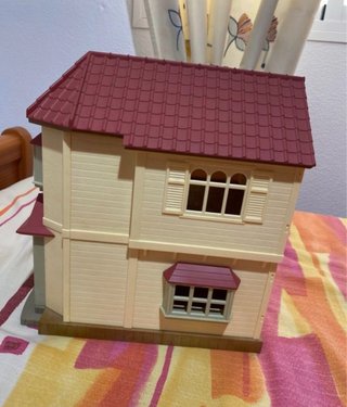 Casa Sylvanian con luz