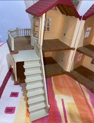 Casa Sylvanian con luz