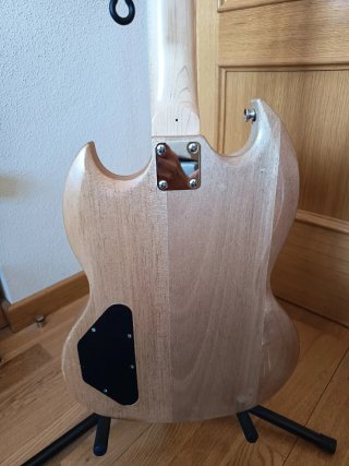 Harley Benton DC ( tipo SG ) Alnico 5, coil-split