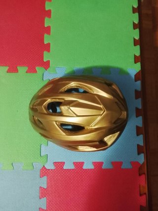 Casco de Bicicleta Dorado adulto