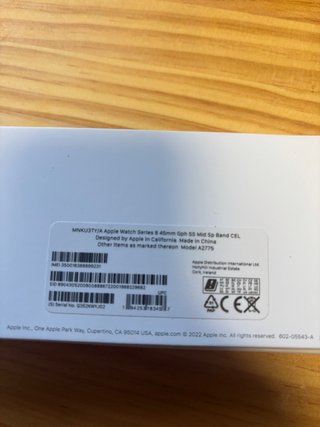 Apple Watch Serie 8 45mm GPS + Celular