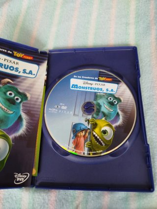Monstruos S.A. DVD Disney Pixar Español