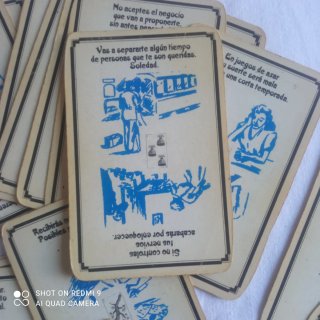 Cartas Tarot Gitanas Antiguas
