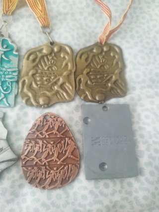 Lote Medallas Deportivas  Aragón