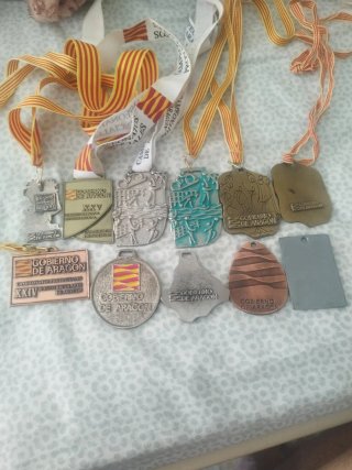 Lote Medallas Deportivas  Aragón