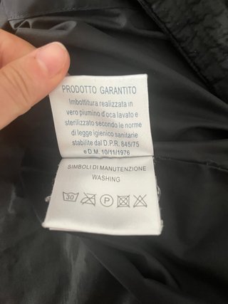 Giaccavento piumino Jan Mayen nero