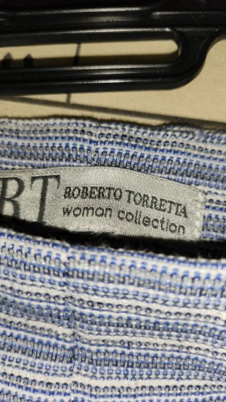 Shorts Tweed Azul y Blanco. Muy elegante.