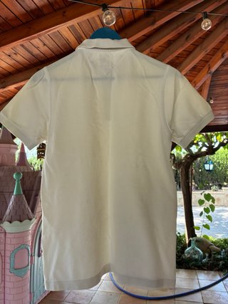 Polo Tommy Hilfiger Talla S Blanco