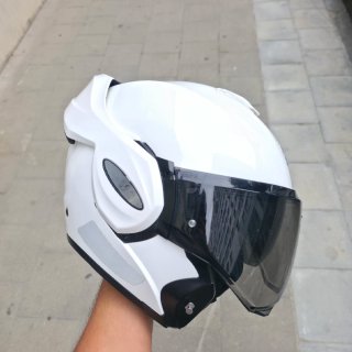 Casco Moto Scorpion Blanco