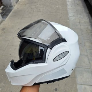 Casco Moto Scorpion Blanco