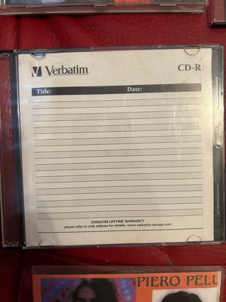 Lotto 7 CD, Cassette e CDR Vari