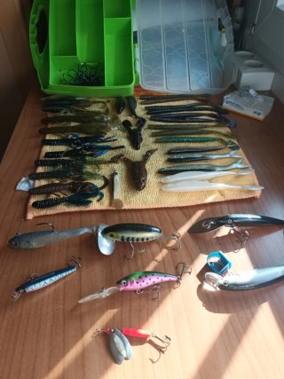 Lotes de señuelos de pesca