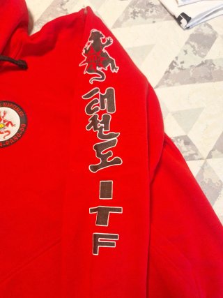 Sudadera Taekwondo Roja
