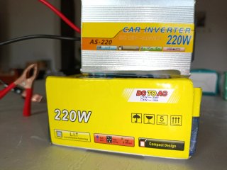 Inversor DC a AC 220W