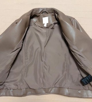 Chaqueta polipiel talla 36