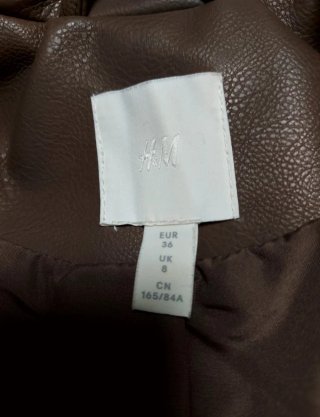 Chaqueta polipiel talla 36