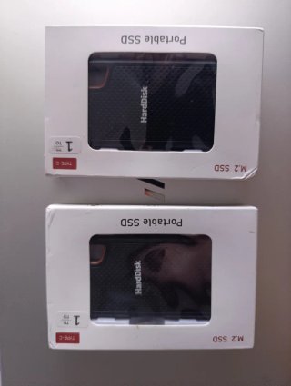 2 discos Portátil 1TB M.2 Type-C
