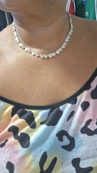 Pulsera de plata con circonitas
