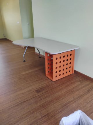 Escritorio Beige 1,80 x 1,06 x 0,70 m Silla