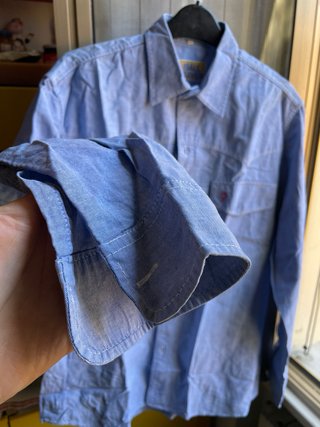 Camicia Fjallraven vintage blu