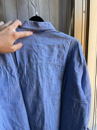 Camicia Fjallraven vintage blu