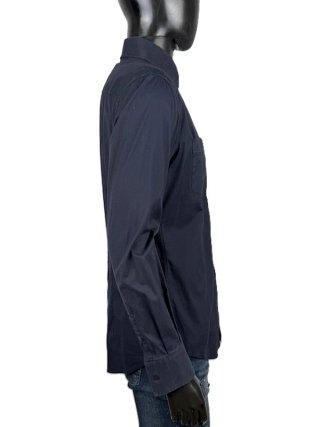 Dolce & Gabbana Camicia Uomo M Slim Stretch Blu