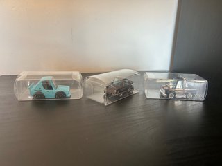 Lote 3 Hot Wheels mini sin caja original