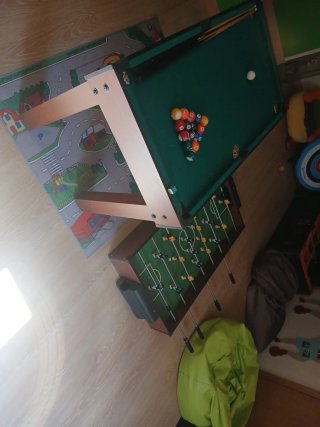 Futbolín y Billar 2 en 1