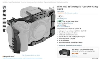 Jaula 8Sinn para Fujifilm X-H2/X-H2S