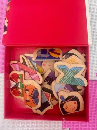 Puzzle magnético Djeco niños