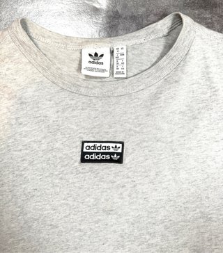 Camiseta Adidas Gris Talla S
