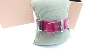 TOUS   Reloj digital de policarbonato fucsia y ace