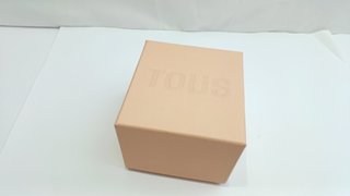 TOUS   Reloj digital de policarbonato fucsia y ace