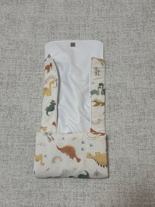 Juego Minicambiador y funda pañales/toallitas bebé