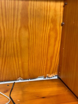 Estantería de madera maciza salón 3 módulos