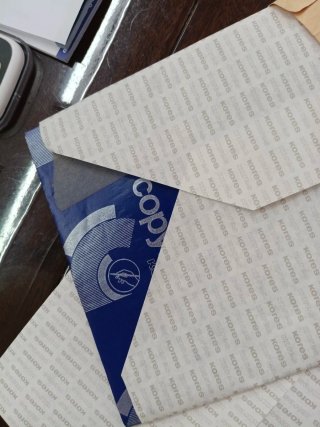 Papel carbón Kores 200 hojas 33x21cm