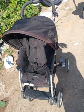 Silla de paseo negra