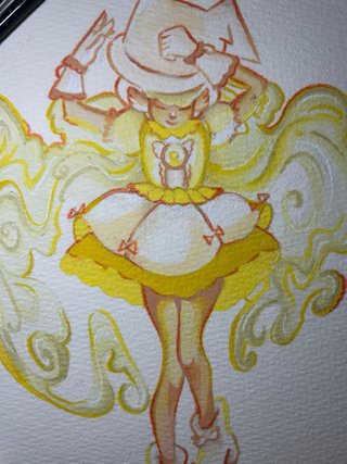 Illustrazione originale A4 acquerello