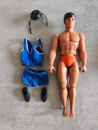 Figura Big Jim con accesorios
